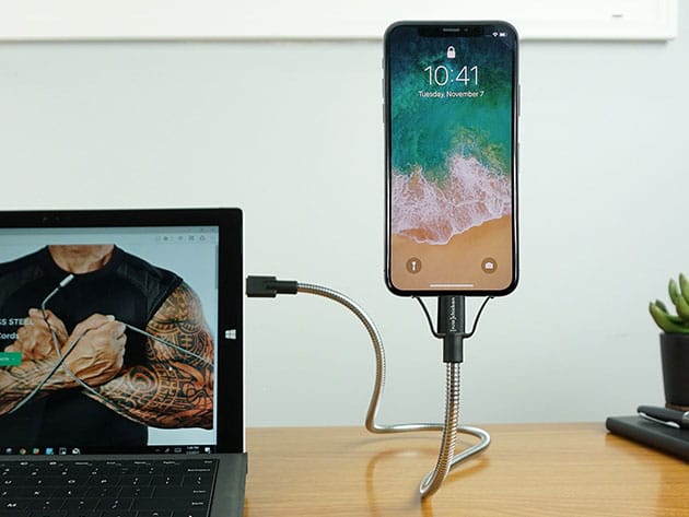 BOBINE FLEX: The World’s Most Flexible iPhone Dock for $24