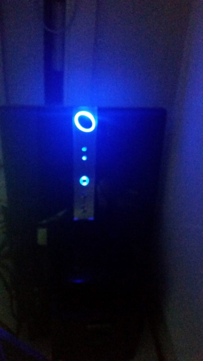 How to remove the annoying blue Telstra logo light from Gateway Pro v7610