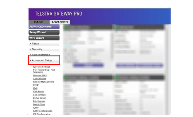 Business Legions - How to remove the annoying blue telstra led light - Advanced Setup
