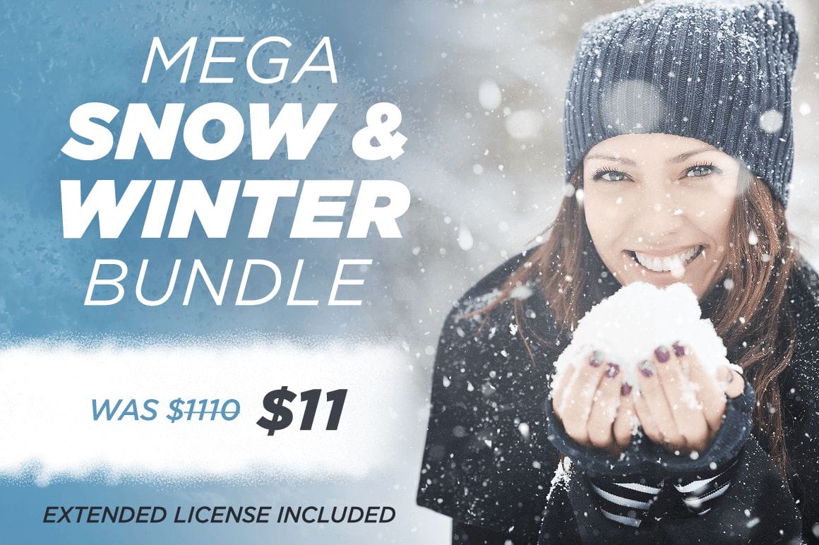 Mega Snow & Winter Bundle from Feingold Design - only $11!