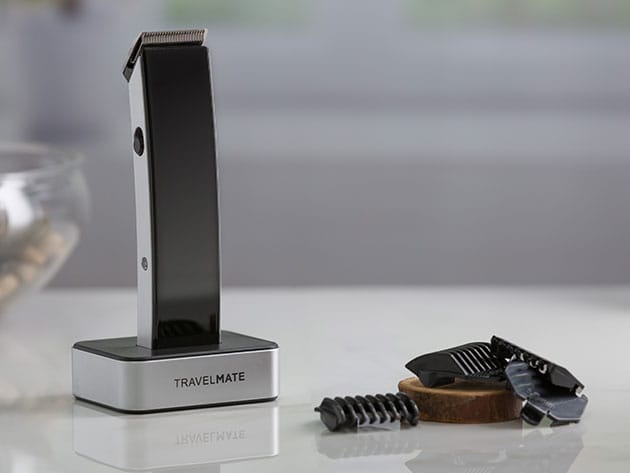 TravelMate Hair Clipper Kit for $20
