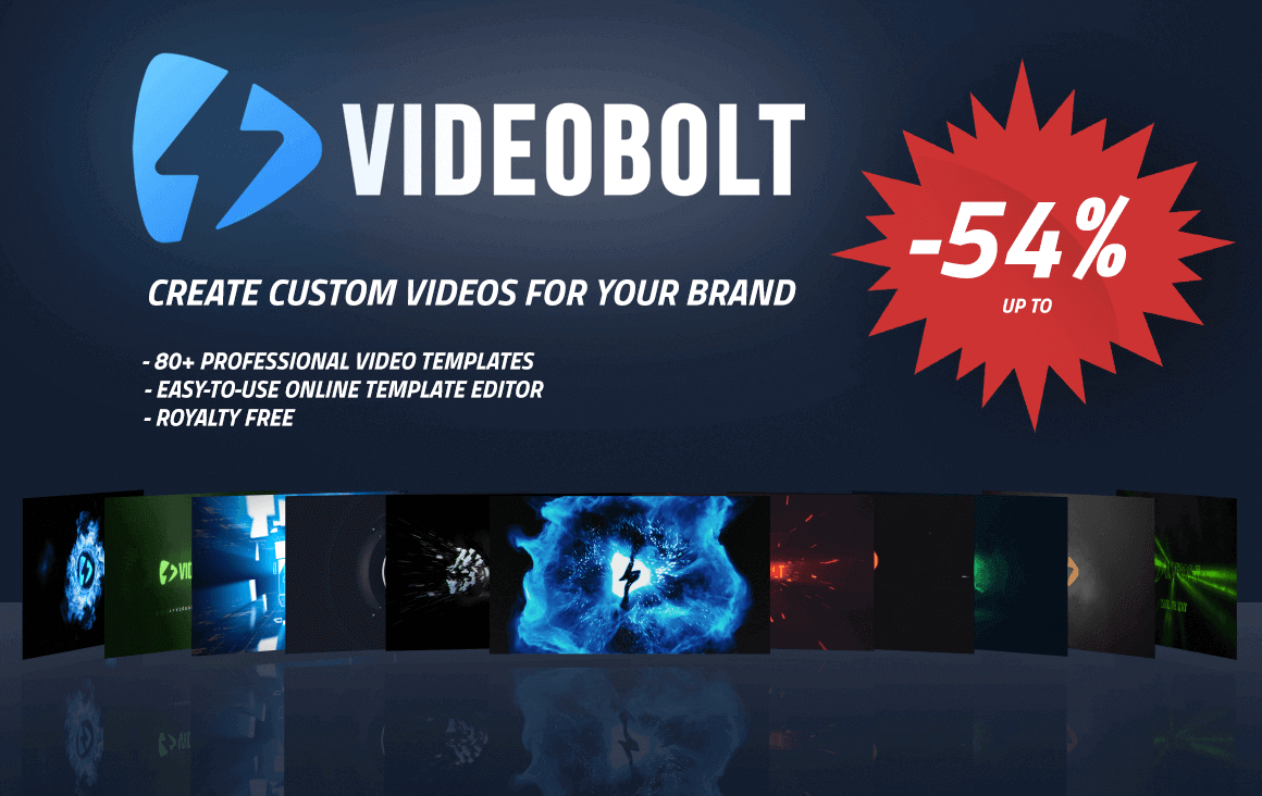 Easily Whip Up Custom Videos for Your Brand with Videobolt – only $24!