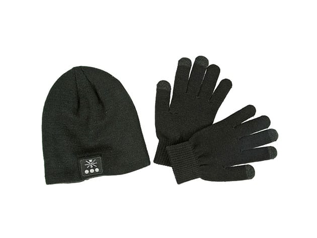 Bluetooth Beanie with Touchscreen Gloves for $22