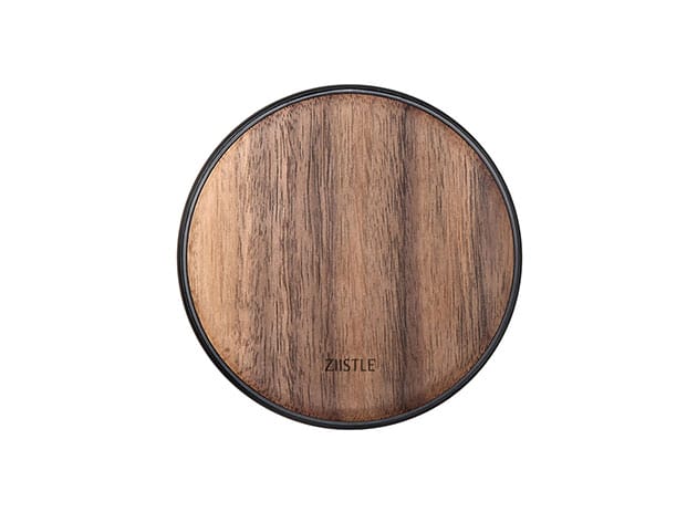 Takiso Walnut Qi Charger for $34