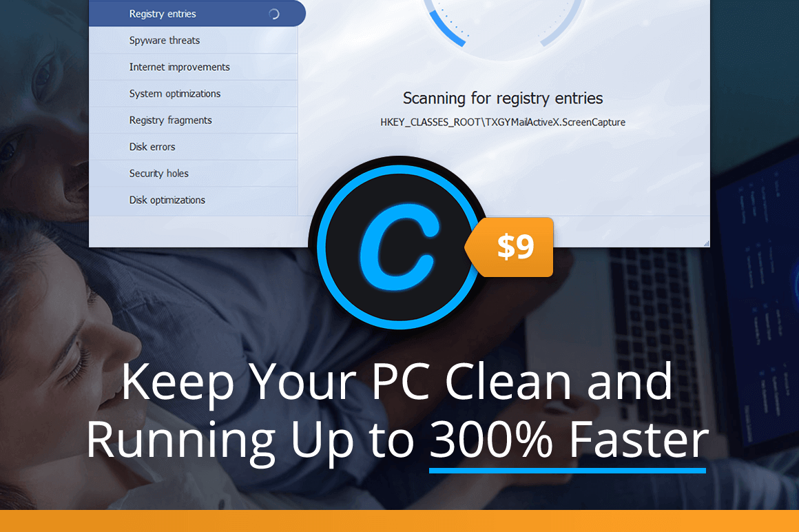 Keep Your PC Clean and Running Up to 300% Faster - only $9!