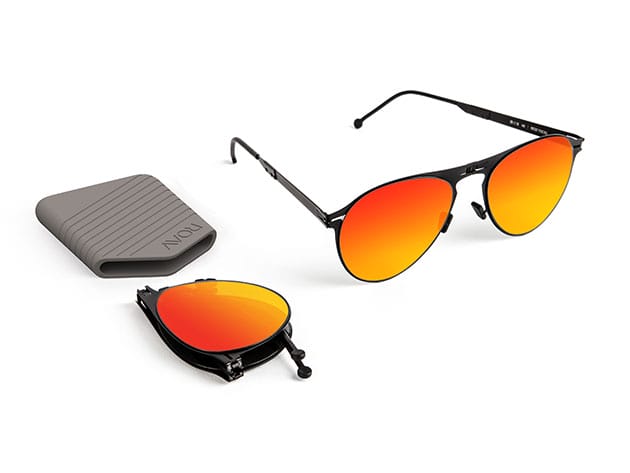 Earhart: Black and Red Mirror for $89