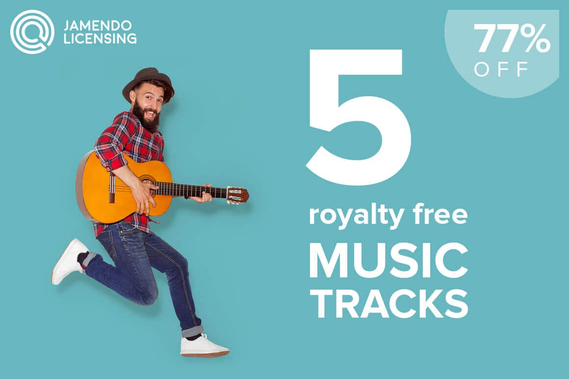 Jamendo’s Music Bundle – License 5 Tracks of Your Choice for only $47!