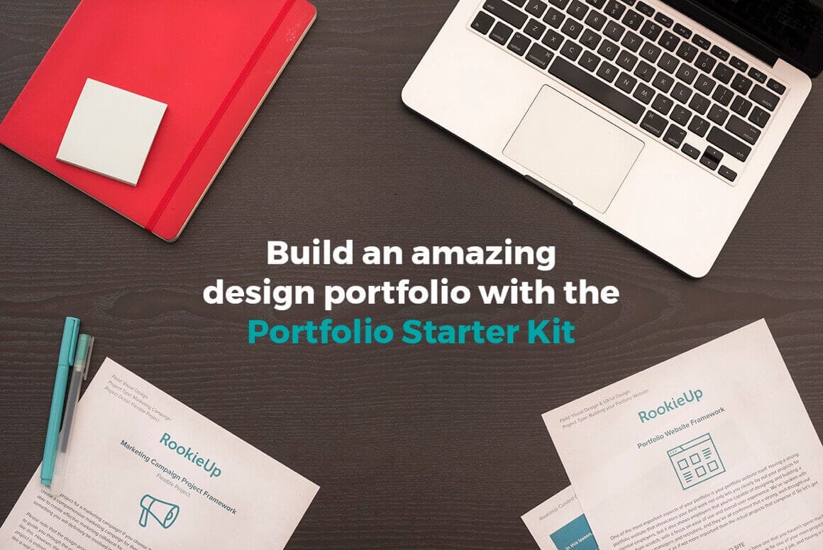 Create the Perfect Portfolio with the Design Portfolio Starter Kit - only $24!