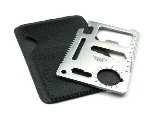 Wallet Sized Pocket Multi-Tool: 2-Pack for $9