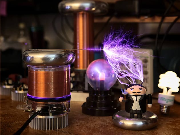 TinyTesla Musical Tesla Coil Kit for $197
