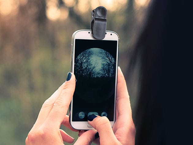 KOBRA Universal 2-in-1 Fish-Eye Lens Kit for $7