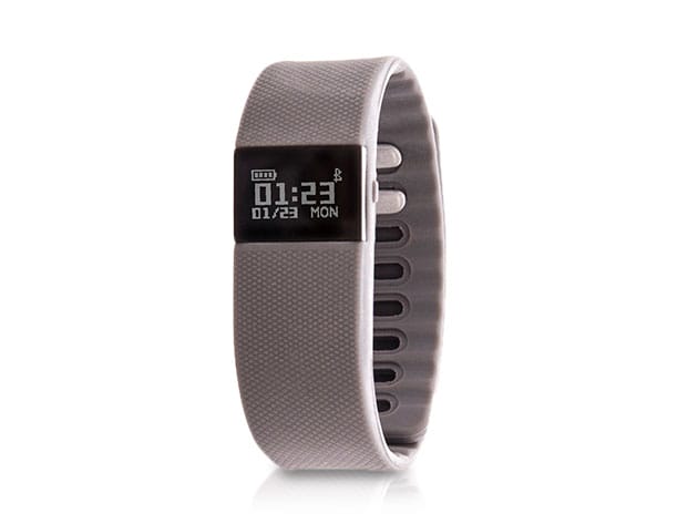 Zunammy Fitness Trackers (Grey) for $18