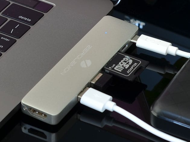 iMemPro USB-C Hub for Apple MacBook Pro for $59
