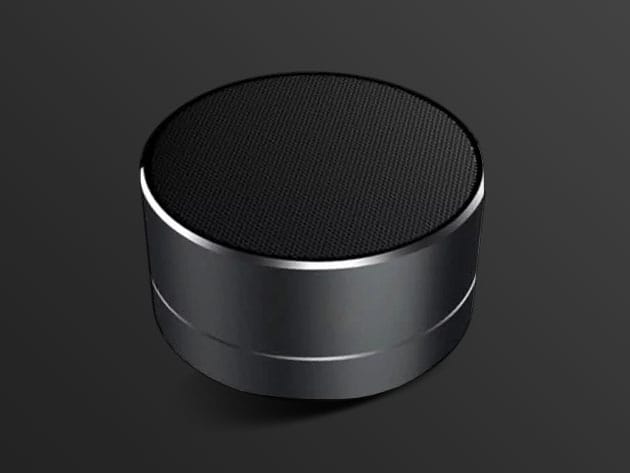 Metal Tunes Bluetooth Speaker for $25