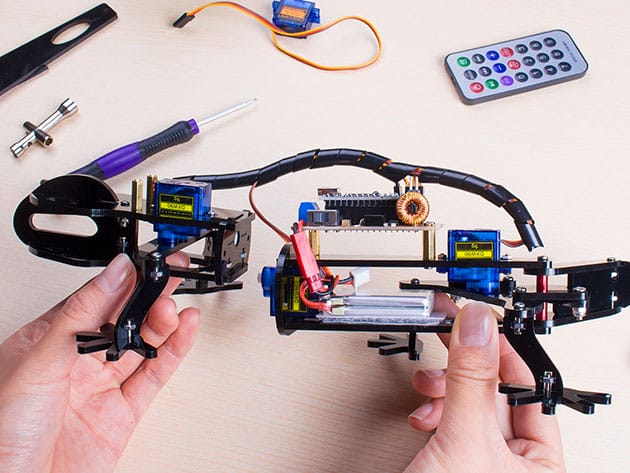 DIY Bionic Robot Lizard for $54