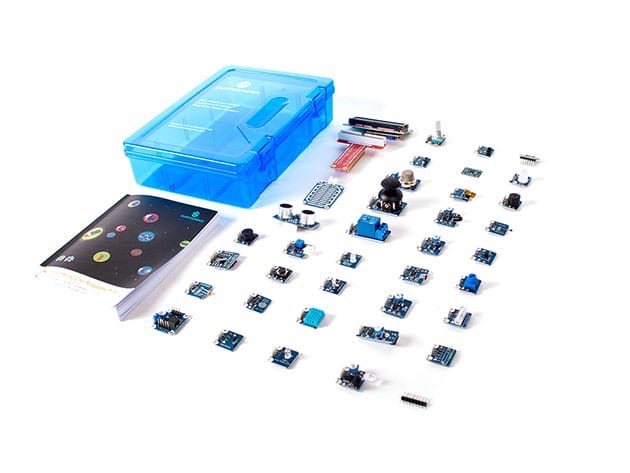 37 Sensors Starter Kit for Raspberry Pi for $79