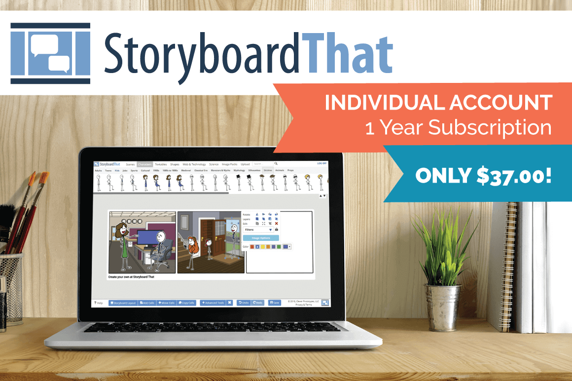 Storyboard That: 50% off Individual Account
