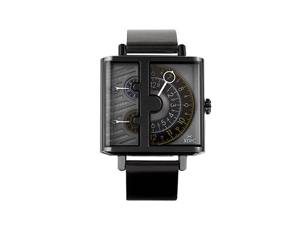Xeric Soloscope SQ Quartz Watch (Gunmetal Black) for $199