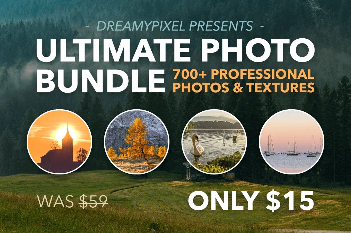 700+ Hi-Res Photos & Textures from DreamyPixel – only $15!