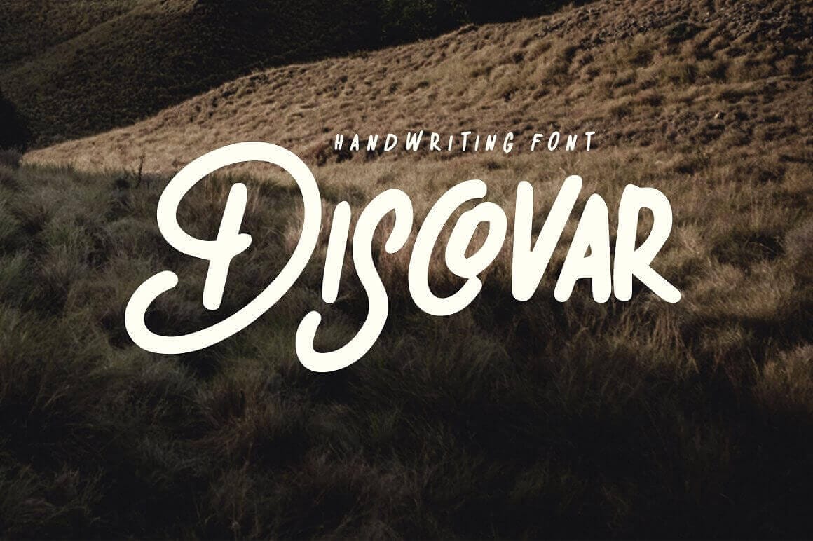 Discovar Handwriting Typeface – only $5!