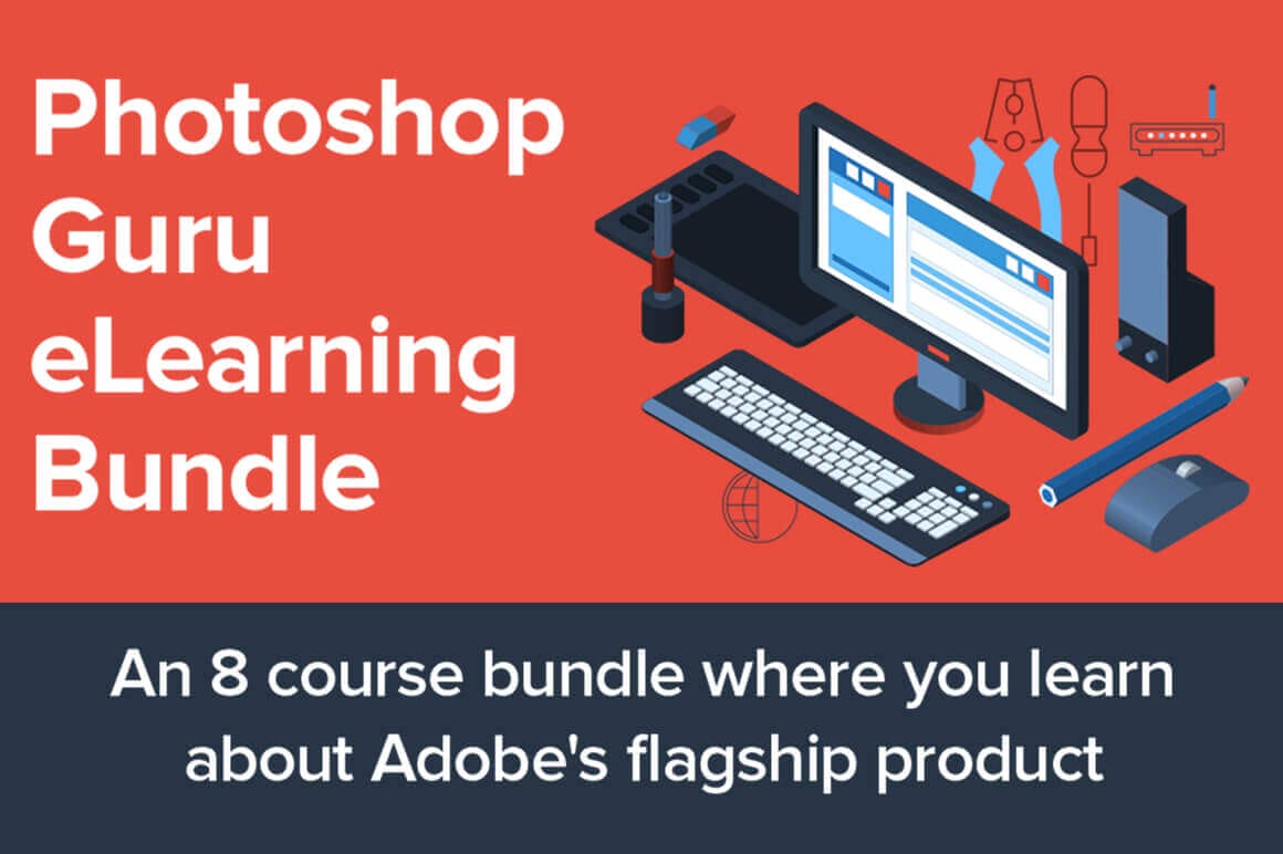 Master Photo Manipulation like a Pro with the Photoshop Guru eLearning Bundle – only $12!