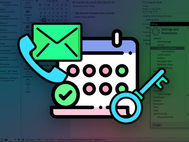 doogiePIM Encrypted Personal Organizer for $19