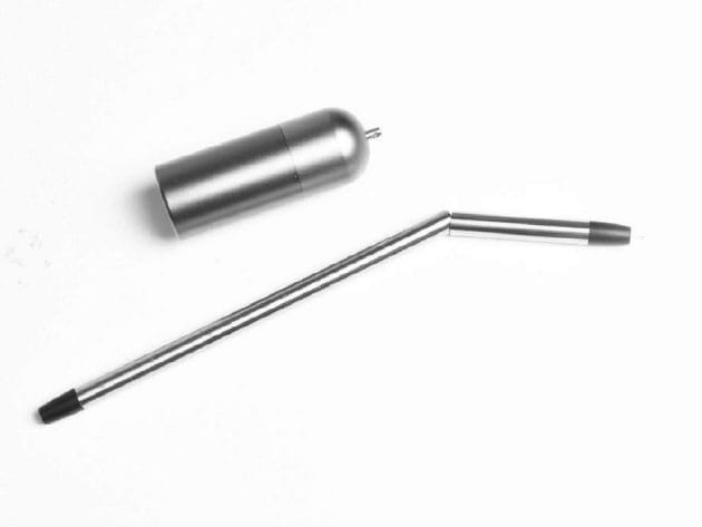 Collapsible Reusable Straw With Cleaner & Case for $24