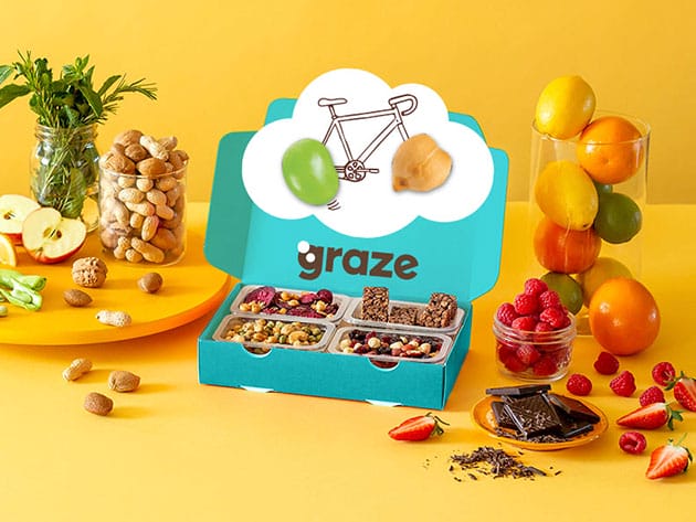 Free: Graze Box of Healthy Snacks for $10