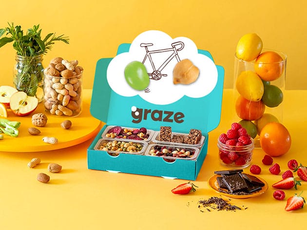 Free: Graze Box of Healthy Snacks for $10