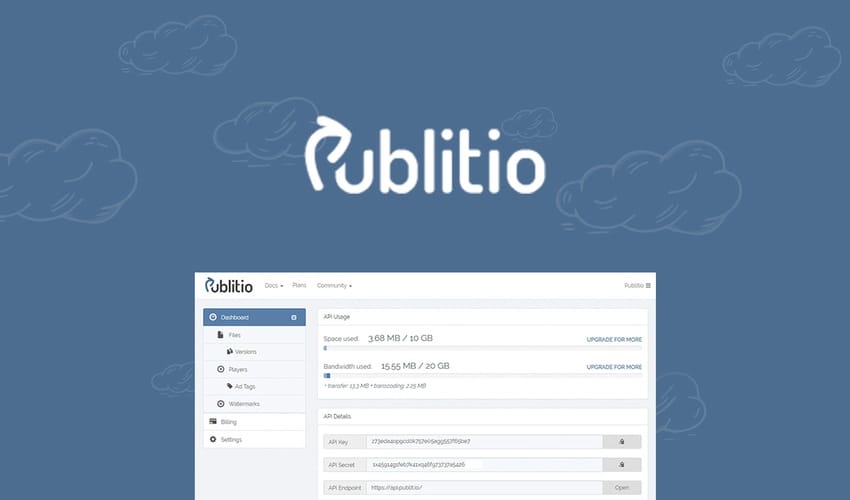 Lifetime Deal to Publitio for $49