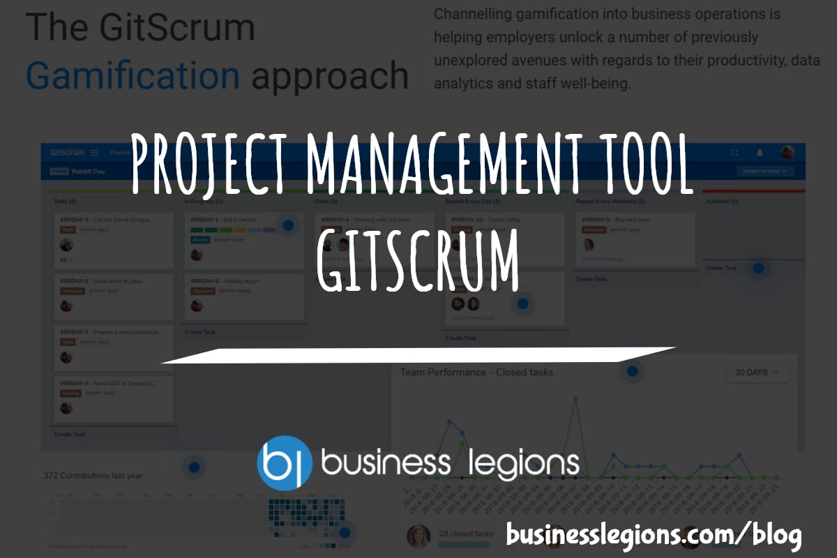 PROJECT MANAGEMENT TOOL – GITSCRUM