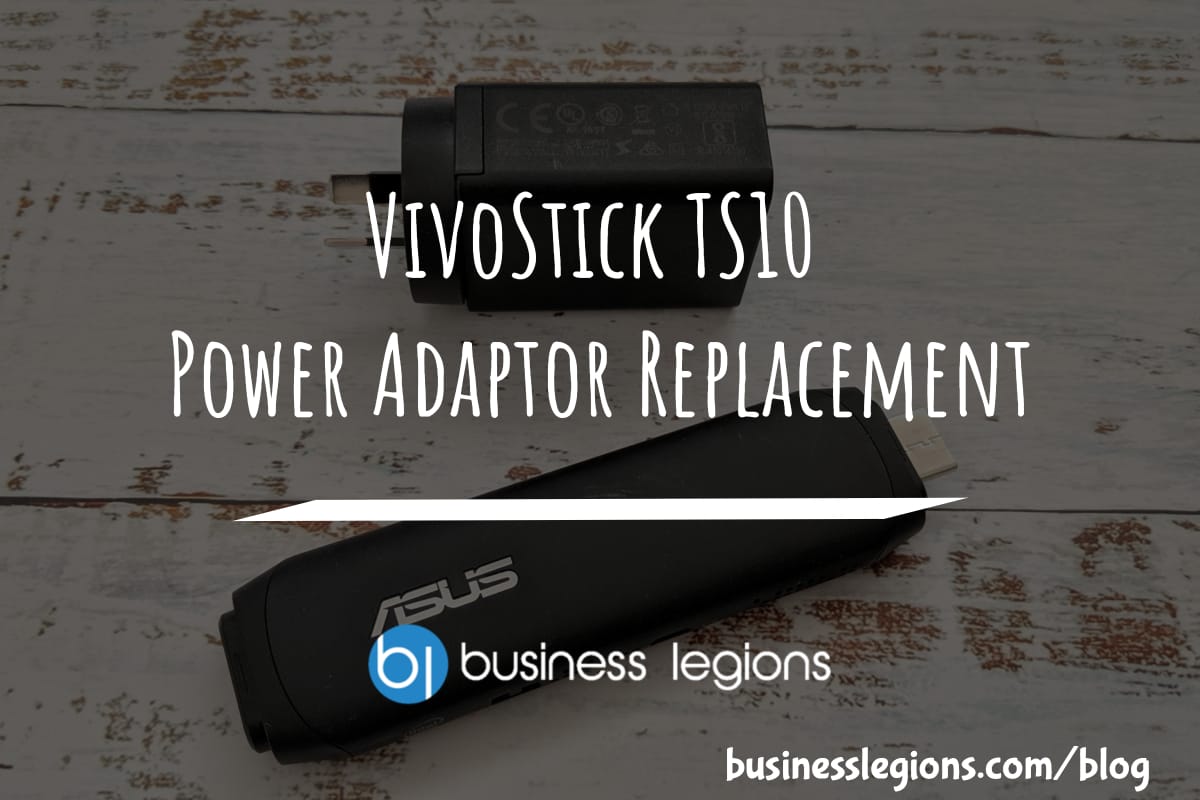 VivoStick TS10 Power Adaptor Replacement