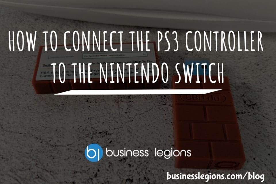 HOW TO CONNECT THE PS3 CONTROLLER TO THE NINTENDO SWITCH