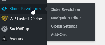Business Legions - Slider Revolution Settings