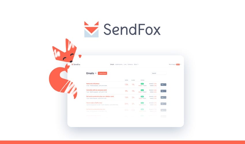 Lifetime Deal to SendFox for $49