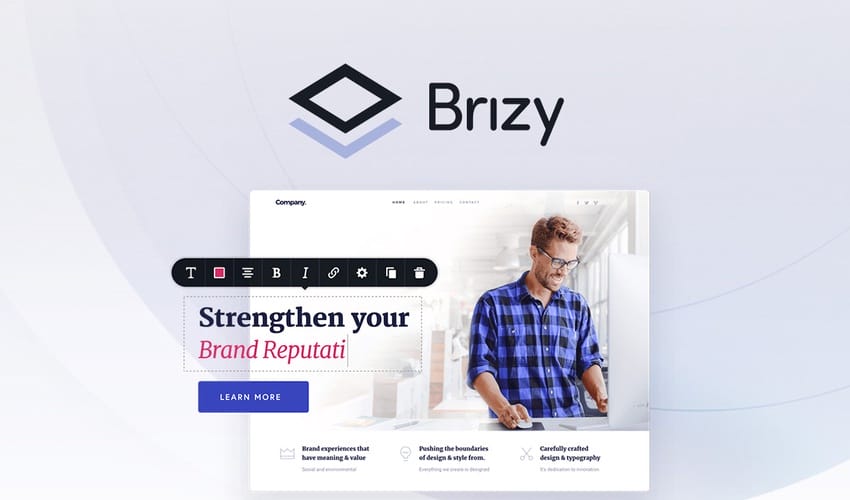 Lifetime Deal to Brizy for $49