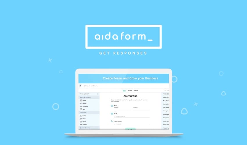 Lifetime Deal to AidaForm for $49