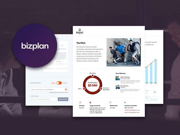 Bizplan Premium: 3-Yr Subscription for $19