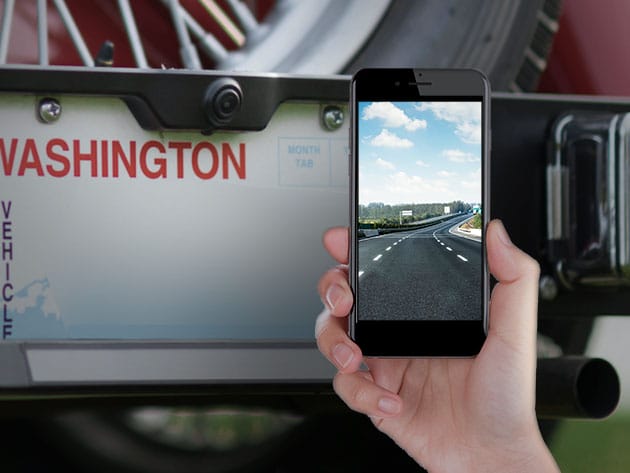 FenSens Smart Wireless Solar Powered Backup Camera for $159