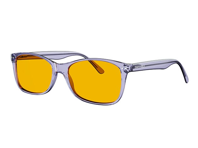 Swanwick® Crystal Night Swannies: Blue Light Blocking Glasses for $74