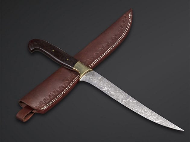 Damascus Fillet Knife // 15 for $53
