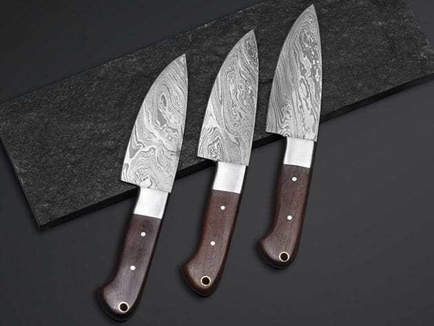 Mini Chef Knives: Set of 3 for $74
