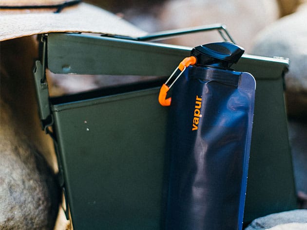 Vapur® 1L Wide Mouth Anti-Bottle: Bundle of 2 for $14