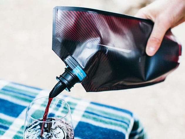 Vapur® 750ml Vintage Wine Carrier: Bundle of 2 for $11