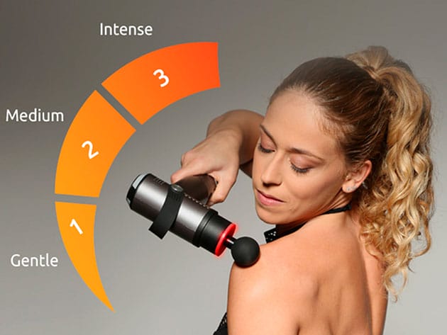 Evertone™ Prosage Thermo: Percussion Massager with Warm-Up Technology for $149