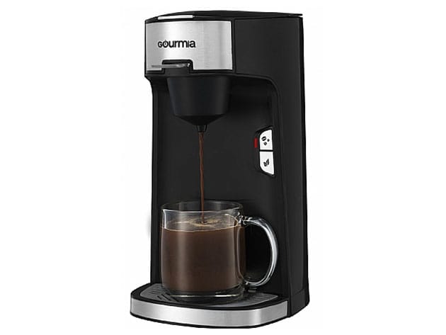 Gourmia® GCM3600 Single Serve Coffee & Tea Maker for $59