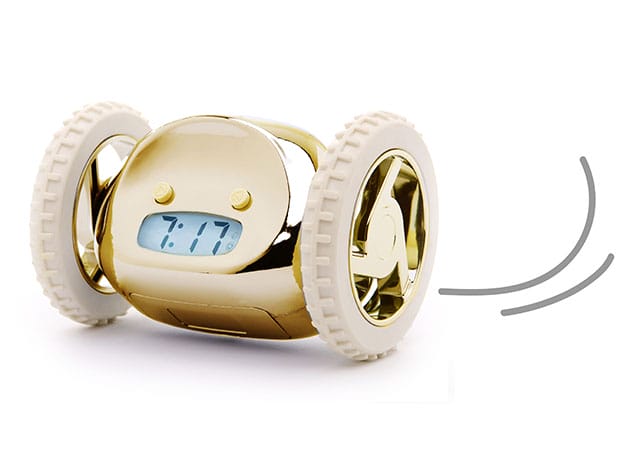 Clocky: The Runaway Alarm Clock for $33