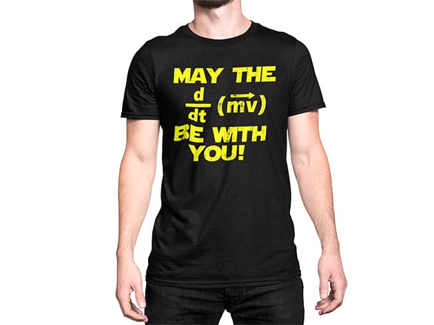 MAY THE F BE WITH YOU T-Shirt for $25