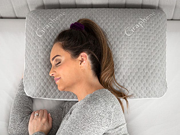 CarbonIce™: 7-in-1 Bacteria Protection & Cooling Pillow for $88