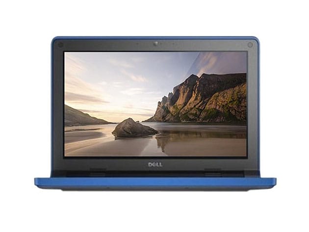 Dell 3120 Chromebook Intel Celeron 16GB - Custom Blue Trim (Refurbished) for $99